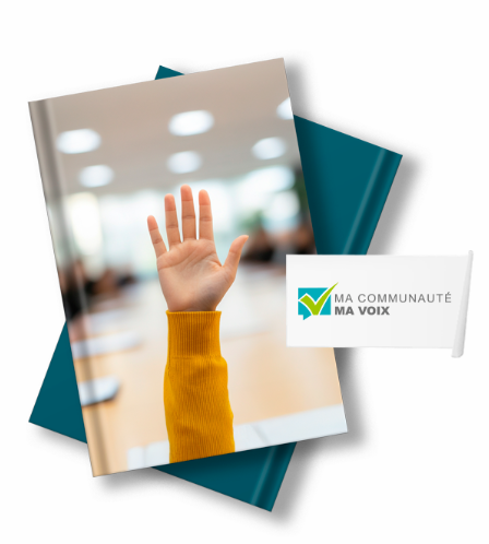 Visuel du projet 'Ma communauté, ma voix'